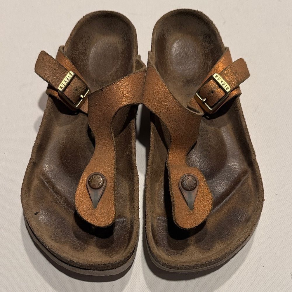 Birkenstock Thong Sandals with Buckle